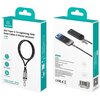 Smycz do telefonu z kablem do ładowania USB-C - Lightning USAMS SJ746 30W 1.2 m Czarny Długość [m] 1.2