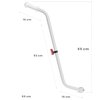 Prowadnik rowerka dziecięcego SUN BABY Heart Bike CJ03.012.16 Materiał Stal