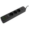 Listwa zasilająca PROOVE Power Socket P-03 (2 m) Czarny Liczba gniazd [szt] 3