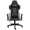 Fotel MAD DOG GCH701W Czarno-biały