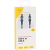 Kabel USB-C-USB-C SHELL 2m Szary Długość [m] 2