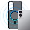 Etui 3MK Smoke MagCase do Samsung Galaxy S25 Edge Czarny transparentny Dominujący kolor Czarny transparentny