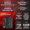 Komputer MAD DOG DIAXID605F-A07DB32 R7-7800X3D 32GB RAM 1TB SSD Radeon RX7800XT Wi-Fi Procesor AMD Ryzen 7 7800X3D