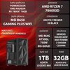 Komputer MAD DOG DIAXID605F-A08DB32 R7-7800X3D 32GB RAM 1TB SSD Radeon RX7800XT Wi-Fi Procesor AMD Ryzen 7 7800X3D