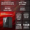 Komputer MAD DOG VENTUM200AIR-I01DB16 i5-12400F 16GB RAM 1TB SSD GeForce RTX4060 DLSS 3 Wi-Fi Procesor Intel Core i5-12400F