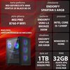 Komputer MAD DOG VENTUM200ARGB-I01WR32WH i5-12400F 32GB RAM 1TB SSD GeForce RTX4060 DLSS 3 Wi-Fi Windows 11 Home Procesor Intel Core i5-12400F