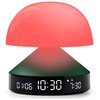 Budzik z lampką LEXON Mina Sunrise LR153DG1 Ciemnozielony Funkcje dodatkowe Funkcja ładowania przez USB