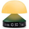 Budzik z lampką LEXON Mina Sunrise LR153DG1 Ciemnozielony Kształt Inny