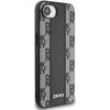 Etui DKNY Leather Checkered Mono Pattern MagSafe do Apple iPhone 16e Czarny Kompatybilność Apple iPhone 16e