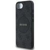 Etui GUESS 4G Circle Classic Logo MagSafe do Apple iPhone 16e Czarny Seria telefonu iPhone