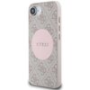 Etui GUESS 4G Circle Classic Logo MagSafe do Apple iPhone 16e Różowy Seria telefonu iPhone