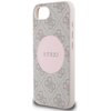 Etui GUESS 4G Circle Classic Logo MagSafe do Apple iPhone 16e Różowy Typ Etui magnetyczne