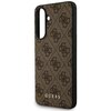 Etui GUESS 4G Metal Gold Logo do Samsung Galaxy A56 Brązowy Dominujący kolor Brązowy