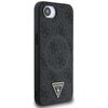 Etui GUESS 4G Ring Triangle Logo MagSafe do Apple iPhone 16e Czarny Kompatybilność Apple iPhone 16e