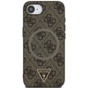 Etui GUESS 4G Ring Triangle Logo MagSafe do Apple iPhone 16e Brązowy Model telefonu iPhone 16e
