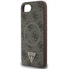 Etui GUESS 4G Ring Triangle Logo MagSafe do Apple iPhone 16e Brązowy Dominujący kolor Brązowy