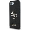 Etui GUESS Fixed Glitter Big 4G do Apple iPhone 16e Czarny Seria telefonu iPhone