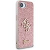 Etui GUESS Fixed Glitter Big 4G do Apple iPhone 16e Różowy Kompatybilność Apple iPhone 16e