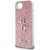 Etui GUESS Fixed Glitter Big 4G do Apple iPhone 16e Różowy Typ Etui nakładka