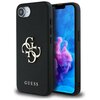 Etui GUESS Grained Big 4G Logo Small Classic Logo do Apple iPhone 16e Czarny