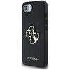 Etui GUESS Grained Big 4G Logo Small Classic Logo do Apple iPhone 16e Czarny Seria telefonu iPhone