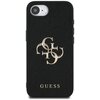 Etui GUESS Grained Big 4G Logo Small Classic Logo do Apple iPhone 16e Czarny Model telefonu iPhone 16e