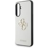 Etui GUESS Grained Big 4G Logo Small Classic Logo do Samsung Galaxy A56 Beżowy Dominujący kolor Beżowy