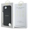 Etui GUESS Grained Ring MagSafe do Apple iPhone 16e Czarny Marka telefonu Apple