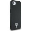 Etui GUESS Grained Triangle MagSafe do Apple iPhone 16e Czarny Kompatybilność Apple iPhone 16e