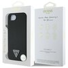 Etui GUESS Grained Triangle MagSafe do Apple iPhone 16e Czarny Marka telefonu Apple