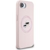 Etui KARL LAGERFELD Silicone Karl&Choupette Heads MagSafe do Apple iPhone 16e Różowy Kompatybilność Apple iPhone 16e