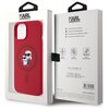 Etui KARL LAGERFELD Silicone Karl&Choupette Heads Ring MagSafe do Apple iPhone 15 Czerwony Marka telefonu Apple