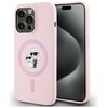 Etui KARL LAGERFELD Silicone Karl&Choupette MagSafe do Apple iPhone 14 Pro Max Różowy