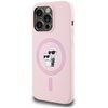 Etui KARL LAGERFELD Silicone Karl&Choupette MagSafe do Apple iPhone 14 Pro Max Różowy Seria telefonu iPhone
