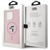 Etui KARL LAGERFELD Silicone Karl&Choupette MagSafe do Apple iPhone 14 Pro Max Różowy Marka telefonu Apple