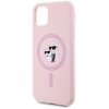 Etui KARL LAGERFELD Silicone Karl&Choupette MagSafe do Apple iPhone 11 Różowy Typ Etui nakładka