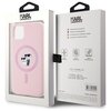 Etui KARL LAGERFELD Silicone Karl&Choupette MagSafe do Apple iPhone 11 Różowy Marka telefonu Apple