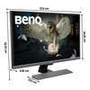 Monitor BENQ EW3270U 31.5" 3840x2160px 4ms [GTG] Częstotliwość odświeżania obrazu [Hz] 60