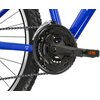 Rower górski MTB KROSS Hexagon 1.0 M19 26 cali męski Niebiesko-srebrny Amortyzator przód typ 80 mm