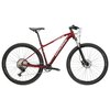 Rower górski MTB KROSS Level 6.0 M20 29 cali męski Rubinowo-srebrny Przerzutka tylna marka Shimano Deore