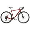 Rower gravel KROSS Esker 2.0 M21 28 cali męski Rubinowo-czarny Rozmiar ramy [cal] 21