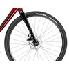 Rower gravel KROSS Esker 2.0 M21 28 cali męski Rubinowo-czarny Opona typ 700 x 38C