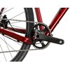Rower gravel KROSS Esker 2.0 M21 28 cali męski Rubinowo-czarny Piasta przód typ Aluminiowa