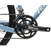 Rower gravel KROSS Esker 1.0 M21 28 cali męski Niebiesko-zielony Piasta tył marka Shimano