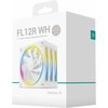 Wentylator DEEPCOOL FL12R Biały (3 szt.) Podświetlenie ARGB