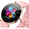 Smartwatch MANTA Alexa Różowy + pasek Kształt Okrągły