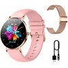 Smartwatch MANTA Alexa Różowy + pasek Grubość koperty [mm] 6.8