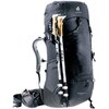 Plecak DEUTER Aircontact Lite 45 + 10 SL Czarno-grafitowy Głębokość [cm] 26