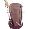 Plecak DEUTER Futura Pro 34 SL Fioletowy Głębokość [cm] 24