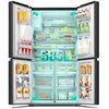 Lodówka HISENSE RQ760N4AFF Side by Side No frost 178.5cm Czarna Podajnik wody Kostkarka Liczba półek 3